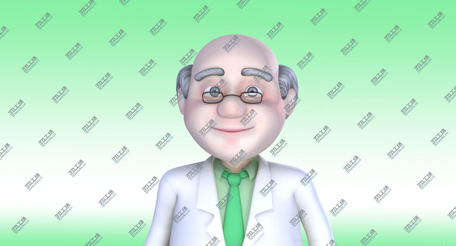 images/goods_img/20210319/Rigged Cartoon Old Man Doctor/5.jpg
